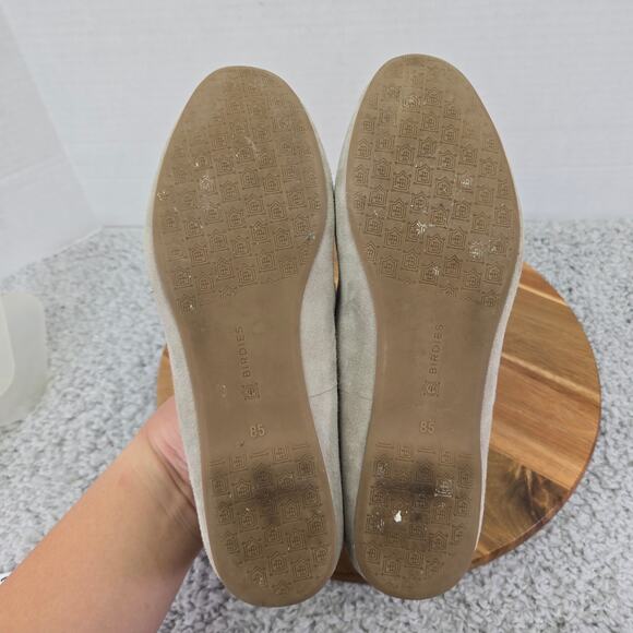 Birdies The Starling Latte Suede Casual Lifestyle Daily Flat Loafer Womens 8.5 - Picture 9 of 13